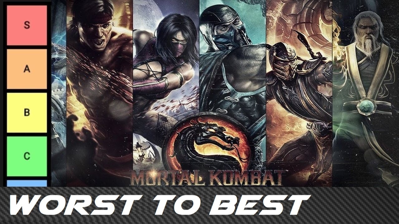 Worst To Best: Mortal Kombat Games (Tier List) - YouTube