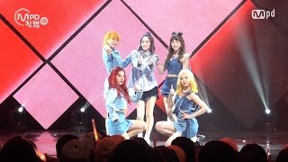 [MPD직캠] 레드벨벳 럭키걸 직캠 Lucky Girl Red Velvet Fancam @엠카운트다운_160908