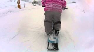 BMX RIDER SAKURA(6years old)SNOW SCOOT 2014archives