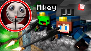 How JJ and Mikey Became Secret FBI and hunted the SCARY MAN FROM THE WINDOW in Minecraft! - Maizen