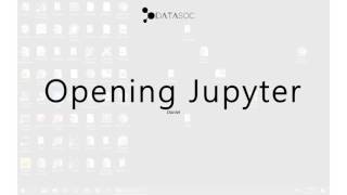 Lecture 1 - Opening Jupyter Notebooks