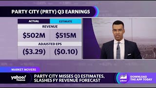 Party City stock tanks by 38% following huge earnings miss