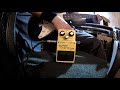 boss sd 1 great pedal for metal in mix playthrough . laney vh100r red cannel drive