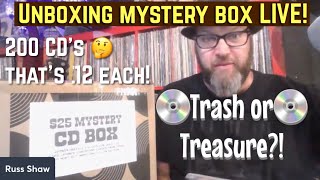 $25 CD Mystery Box Unboxing 200 CDs