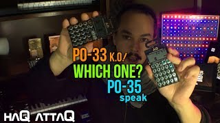 PO-35 K.O or PO-33 speak │ Which one should you get? - haQ attaQ