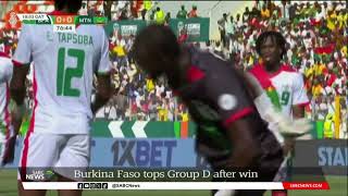 AFCON | Burkina Faso tops Group D after beating Mauritania