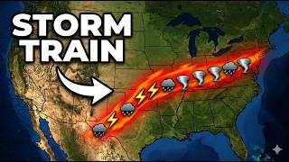 A Massive Storm Train Is Coming...