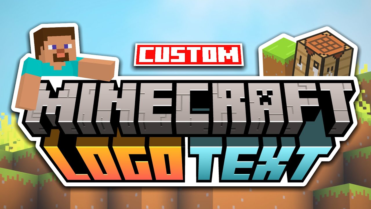 Minecraft Custom Logo Minecraft Logo Maker Create Minecraft Logos In