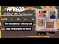 afraid iskandar rosli official lyric video