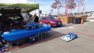 SoFi Stadium Pink Lot Tailgating Raiders vs Rams