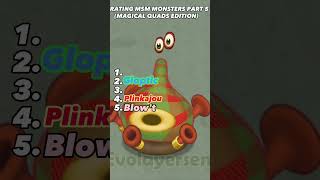 #mysingingmonsters rating  msm monsters magical quads edition