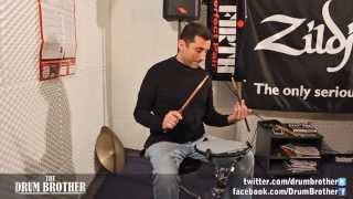 Rudiments with Tony Arco - 'Single Stroke Roll' drum tips