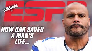 How Dak Prescott saved a Cowboys' staff members' life | Sunday Countdown