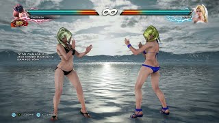 【鉄拳7】【VFes】サラ 水着でARCADEプレイ TEKKEN7 Sarah wear a bikini Playthrough