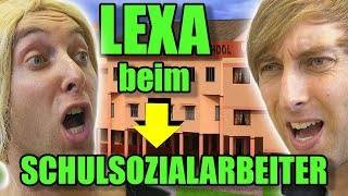 Lexa beim Schulsozialarbeiter!