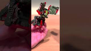 52Toys Beastbox BB-28 Reaper Praying Mantis Transformation #shorts