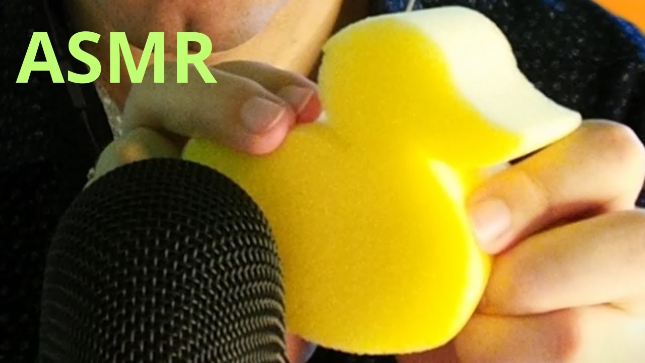 Asmr Duck Sponge Scratching Youtube