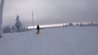 Saariselkä Toboggan Run - February 2018