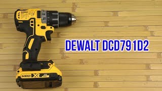 Распаковка DeWalt DCD791D2