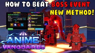 *NEW METHOD* HOW TO BEAT IGRIS BOSS EVENT In ANIME VANGUARDS! ROBLOX