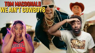 First Time Hearing Tom MacDonald & Nova Rockafeller -  "We Aint Cowboys" Reaction | Asia and BJ