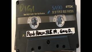 Gary D - Park House - 27.05.1994 Bad Oldesloe - Live DJ Mix Tape