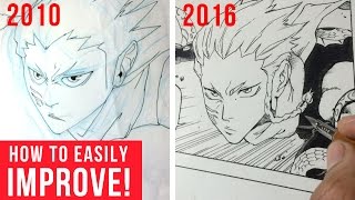How To Improve Your Drawing Skills: My Art Before And After