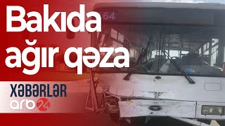 Bakıda ağır qəza: Ölən və yaralanan var