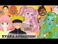 #kvakaanimation #official ASMR MUKBANG ANIMATION | Old video & New video💥#mukbang #animation