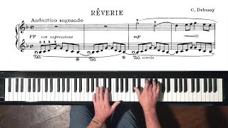 Debussy “Rêverie” (take 3) Paul Barton, FEURICH 218 piano