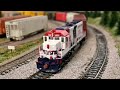 scaletrains western pacific bicentennial gp40 1976 test drive