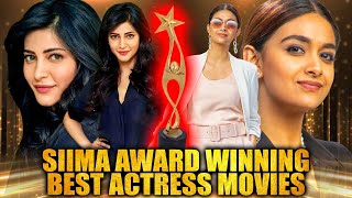 SIIMA Award Winning Best Actress Movies| Shruti Hassan, Keerthy |Main Hoon Lucky The Racer, Mahanati