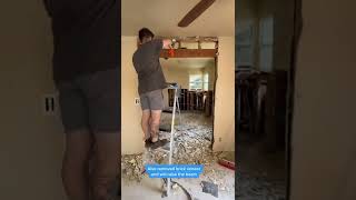 Part 7 of our #DIY Home Renovation! #shorts #fixerupper #homerenovation