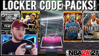 Locker code *PRIZE PACKS* Pack Opening - INSANE Pink Diamond Pull! (NBA 2K21 MyTEAM)