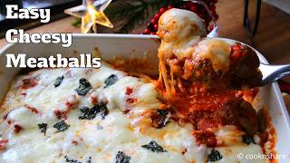 Christmas Eve Eats: Easy Cheesy Meatballs Recipe for a Festive Feast!