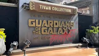 2024 Guardians of the Galaxy Mission Break Out Ride Disney California