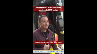 Riders react after tentative deal ends LIRR strike