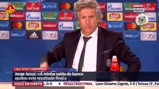 JORGE JESUS TENTA FALAR ESPANHOL - \