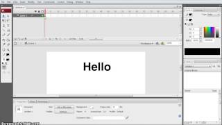 Animating Text moving text