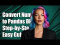 How to Convert a NumPy Array to a Pandas DataFrame Column: A Step-by-Step Guide