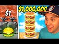 $1 vs. $1,000,000 BURGER In Burger Rush 3D