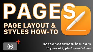 Pages - POWER TIPS | Learn about STYLES and PAGE LAYOUT