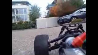 Fahrt mit RC Modell Auto