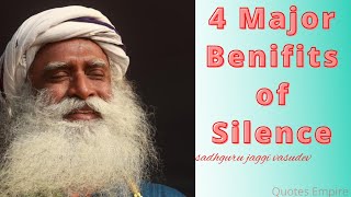 sadhguru quotes on silence/सद्गुरू को ज्ञान के बात@Quotes Empire/Quotes