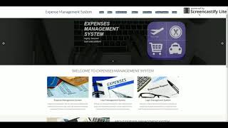 Expense Management System | PHP and MySQL Project Source Code | PHP MySQL CRUD Project