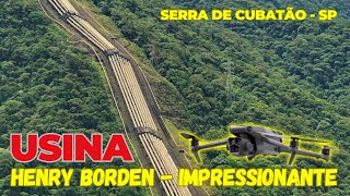 DRONE SOBREVOA A USINA HENRY BORDEN NA SERRA DO MAR - CUBATÃO / SP