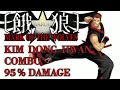 GAROU MOTW / KIM DONG HWAN Combo 95% Damage - T.O.P. x1.25