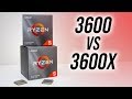 AMD Ryzen 5 3600 vs 3600X - X Worth The Extra Money?