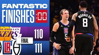 Final 1:12 THRILLING ENDING Lakers vs. Clippers 😲