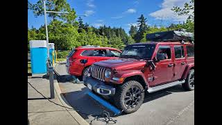 Frank's Messy Tesla sees EV's charging